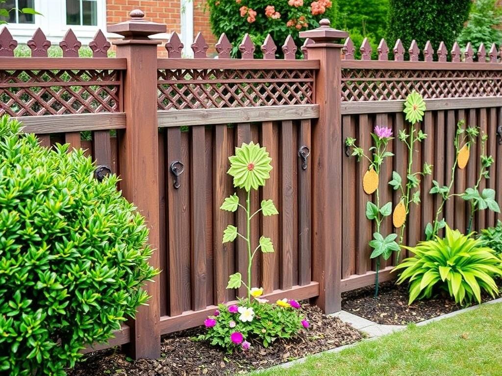 Vallas decorativas en jardinería.. Materiales: ventajas, desventajas y recomendaciones prácticas