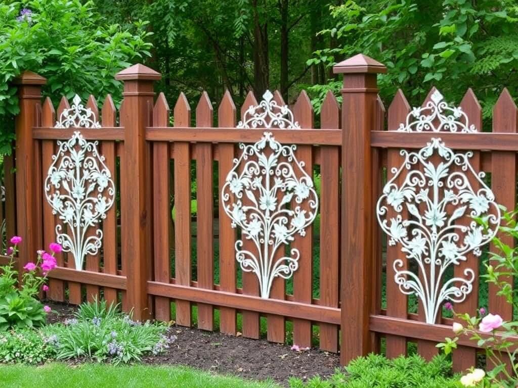 Vallas decorativas en jardinería.. Por qué elegir una valla decorativa en vez de una puramente funcional
