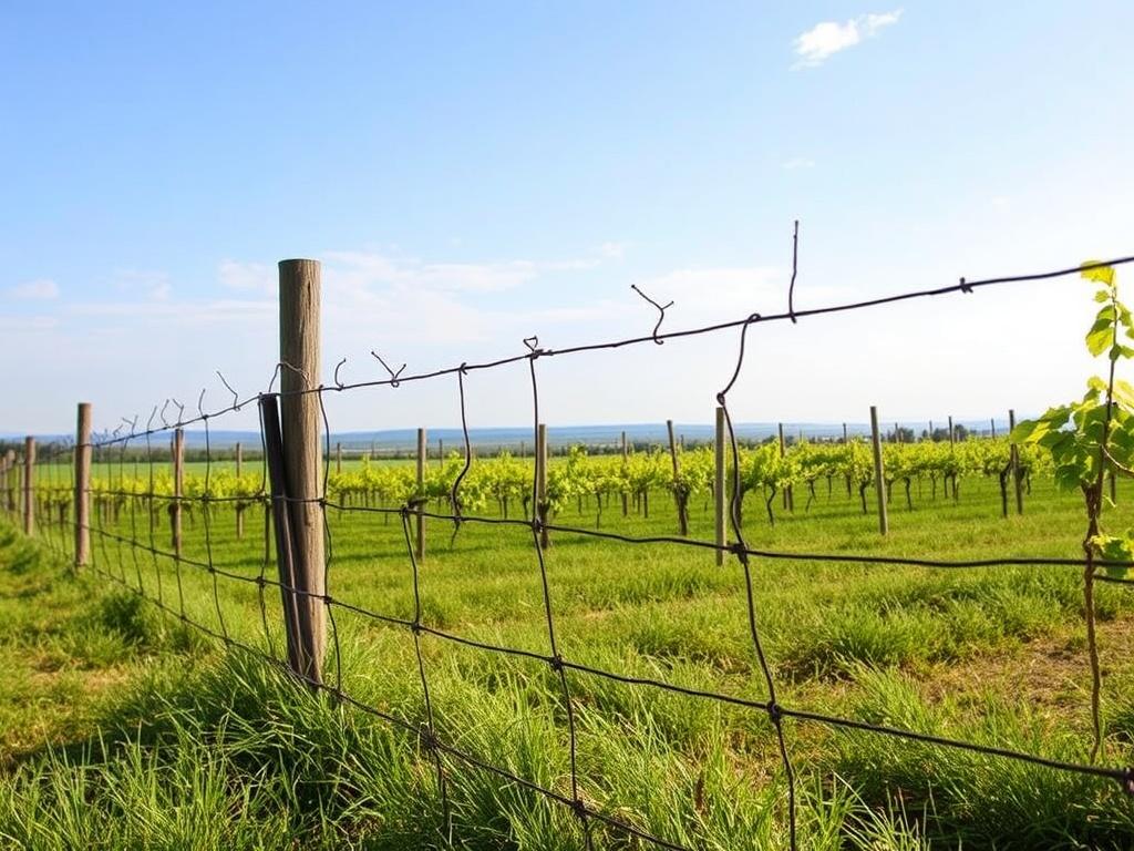 Zäune für den Weinberg. Tipos de materiales para vallas: ventajas y desventajas