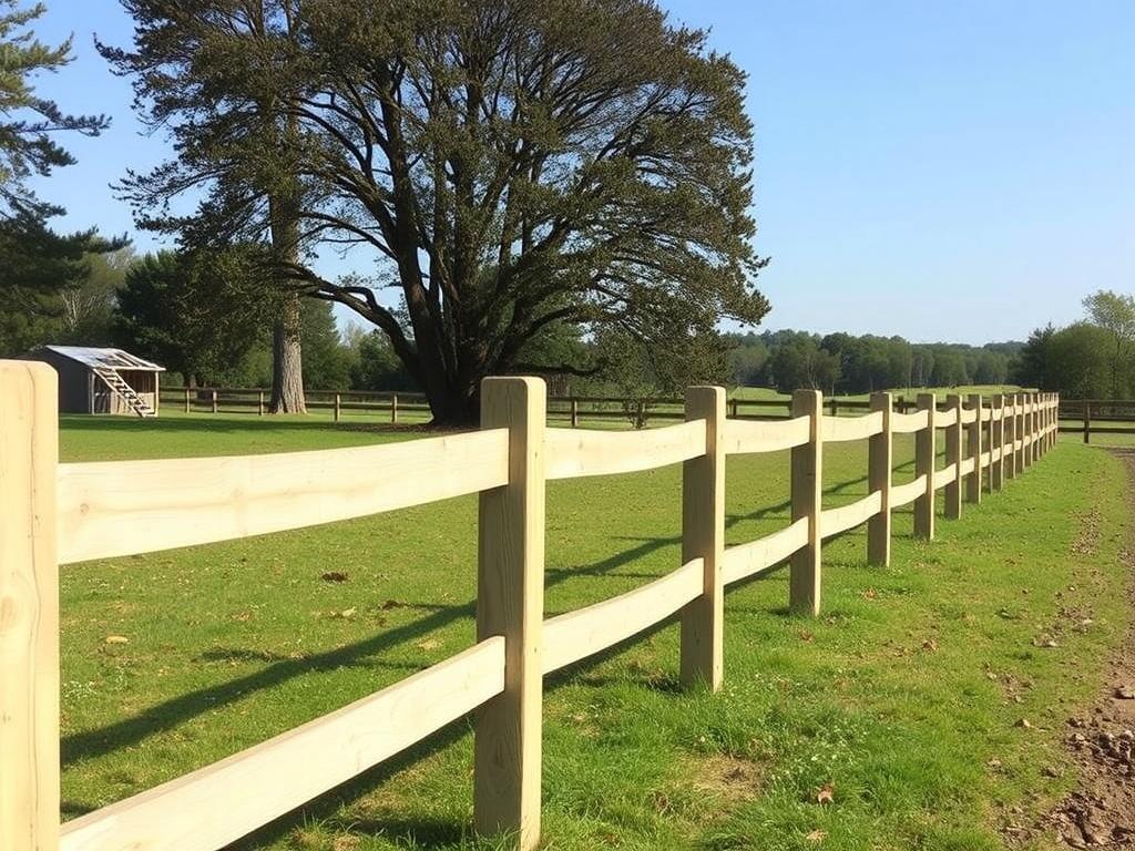 Les clôtures pour chevaux (barrières en bois spécifiques).. Por qué elegir vallas de madera específicas para caballos