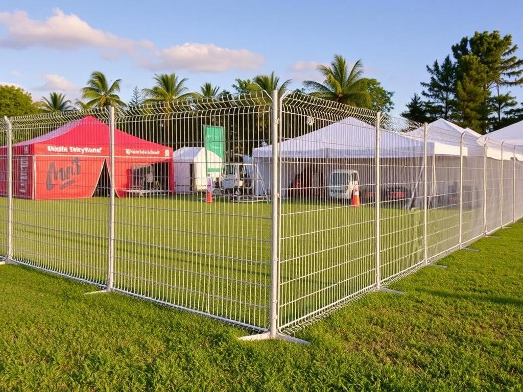 La economía de las vallas temporales para eventos.. Innovación y sostenibilidad: vallas inteligentes y materiales reciclables