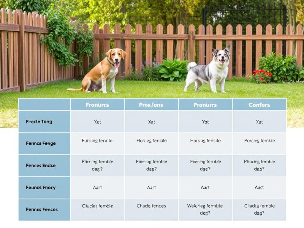 Zäune für Hunde und andere Haustiere. Comparativa y tabla de pros/cons