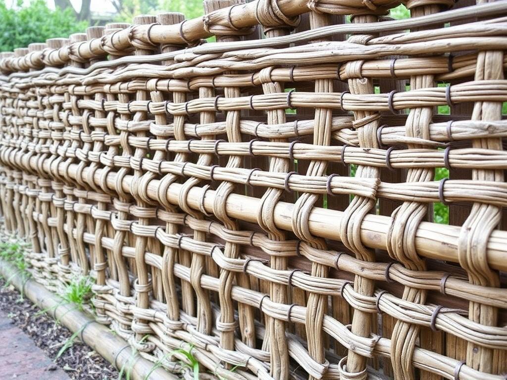 Der Flechtzaun: Altes Handwerk. Proyectos inspiradores y aplicaciones modernas