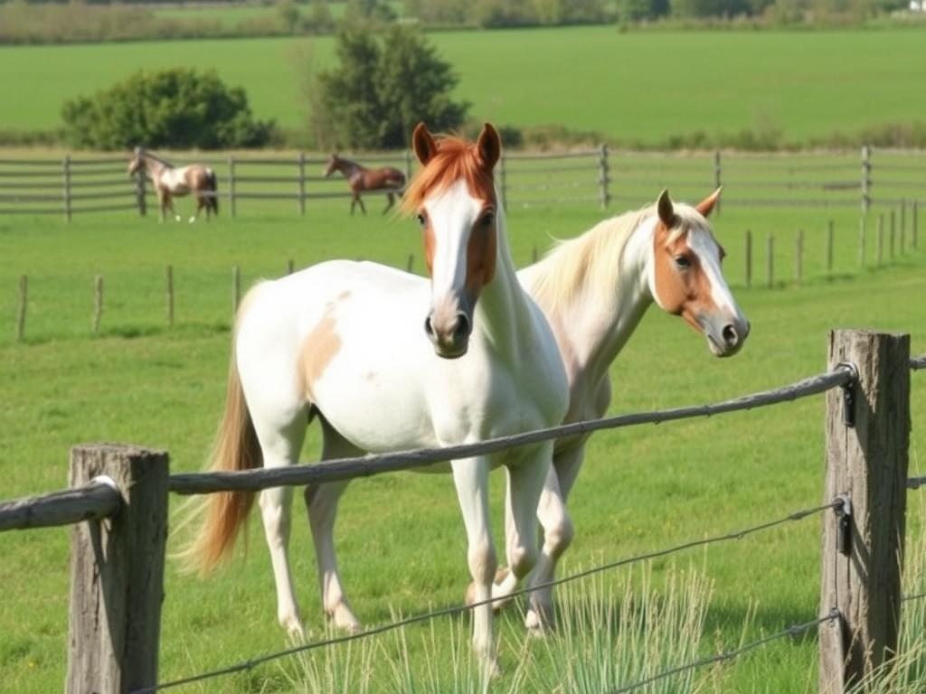 Zaunanlagen für Pferdeweiden. Seguridad y bienestar equino: prácticas esenciales