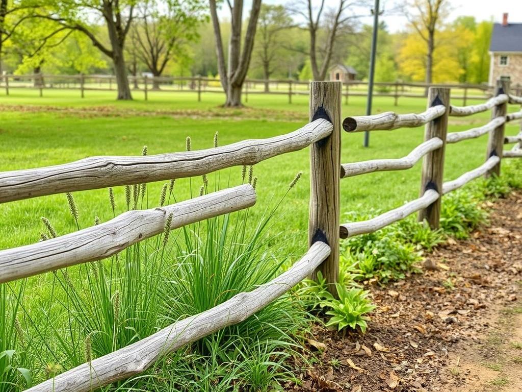 The Rustic Charm of Split Rail Fencing. Una tradición con raíces: historia y evolución de la cerca de postes divididos