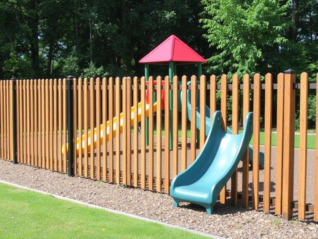 Zäune für den Spielplatz. Mantenimiento: checklist práctico