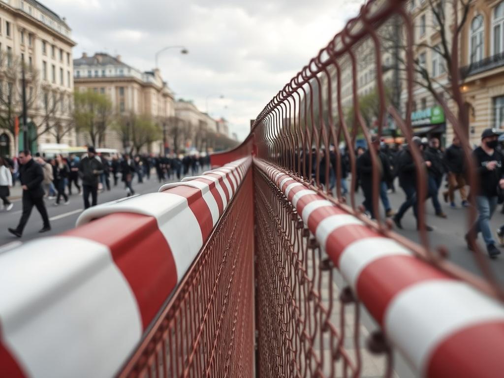 Les clôtures anti-émeutes.. Alternativas y complementos a las barreras físicas