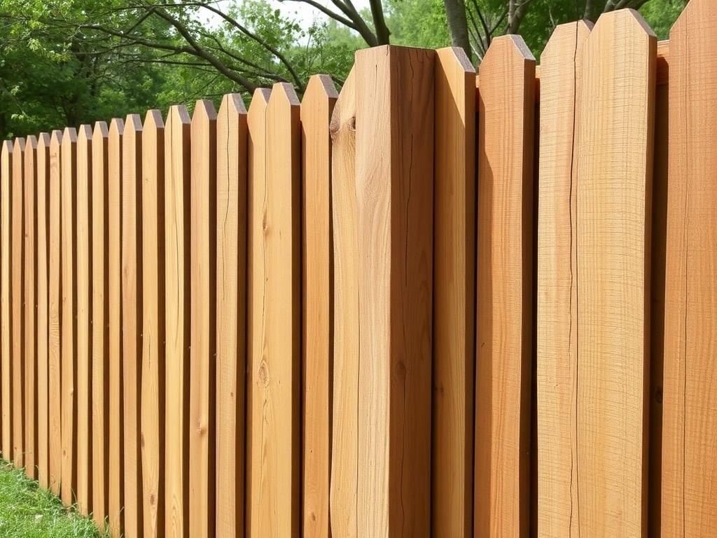 Zäune aus heimischen Hölzern. Conclusión