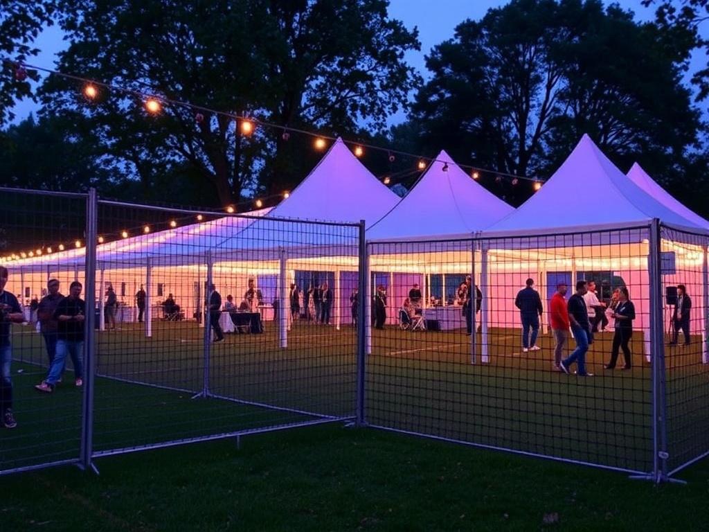 La economía de las vallas temporales para eventos.. Estrategias fiscales y contables para optimizar costes