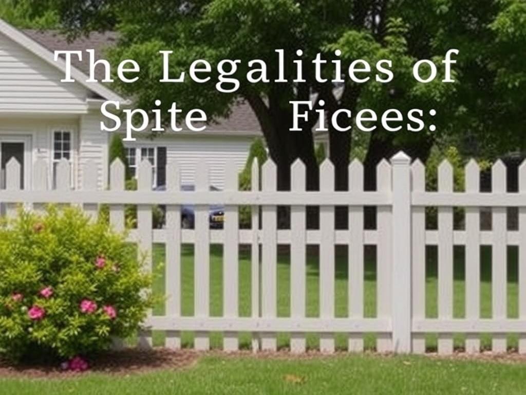 The Legalities of Spite Fences. Consejos para propietarios: cómo evitar caer en la trampa del despecho