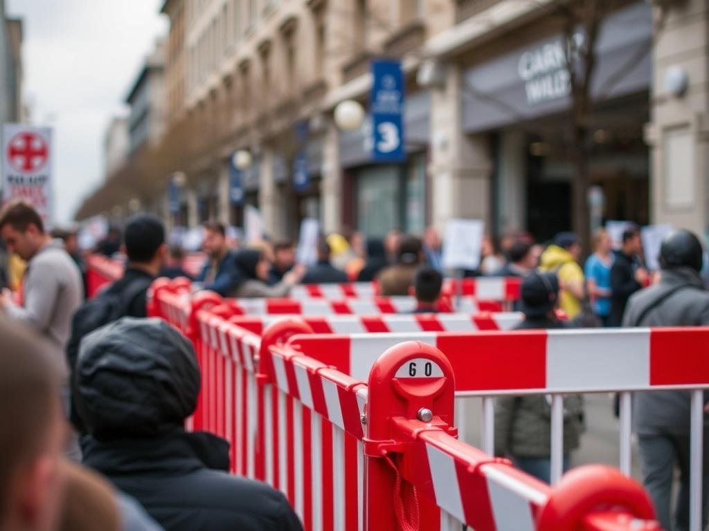 Vallas para control de multitudes.. Normativa, seguridad y responsabilidad legal