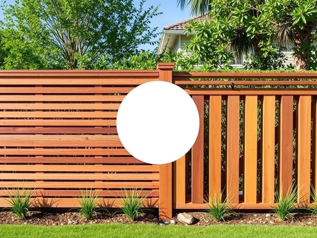 Horizontal Slat Fences vs. Traditional Vertical Designs. Casos prácticos: cuándo elegir cada tipo según la situación