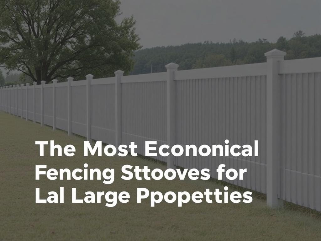 The Most Economical Fencing Options for Large Properties. Conclusión