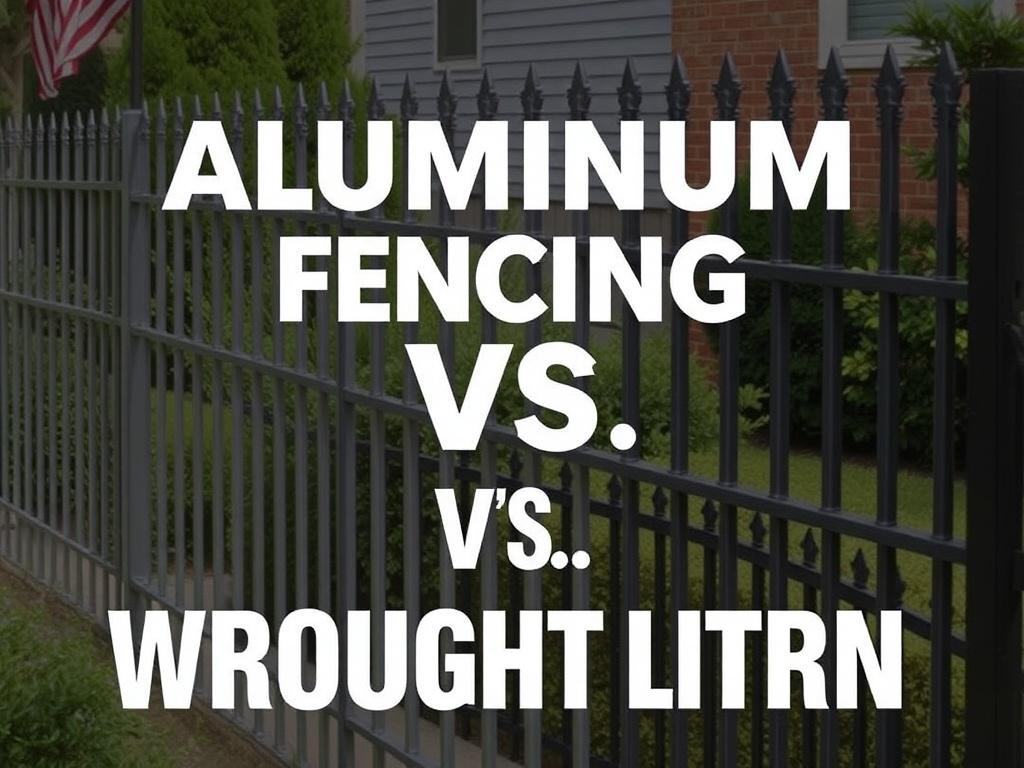 Aluminum Fencing vs. Wrought Iron: A Cost and Maintenance Guide. Comparación de costos: ¿qué gastarás realmente?