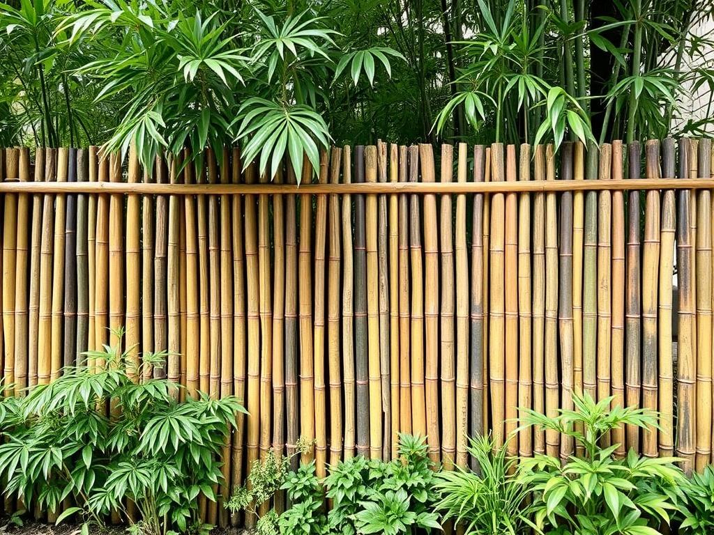 Les clôtures en bambou en Asie.. Estética y paisajismo: cómo el bambú transforma espacios