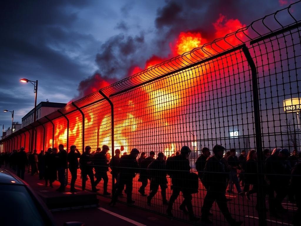 Les clôtures anti-émeutes.. Breve historia y evolución