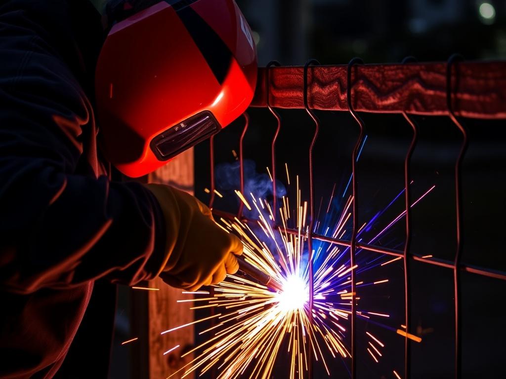 Zäune schweißen: DIY für Fortgeschrittene. Seguridad avanzada: mitigación de riesgos al soldar cercas
