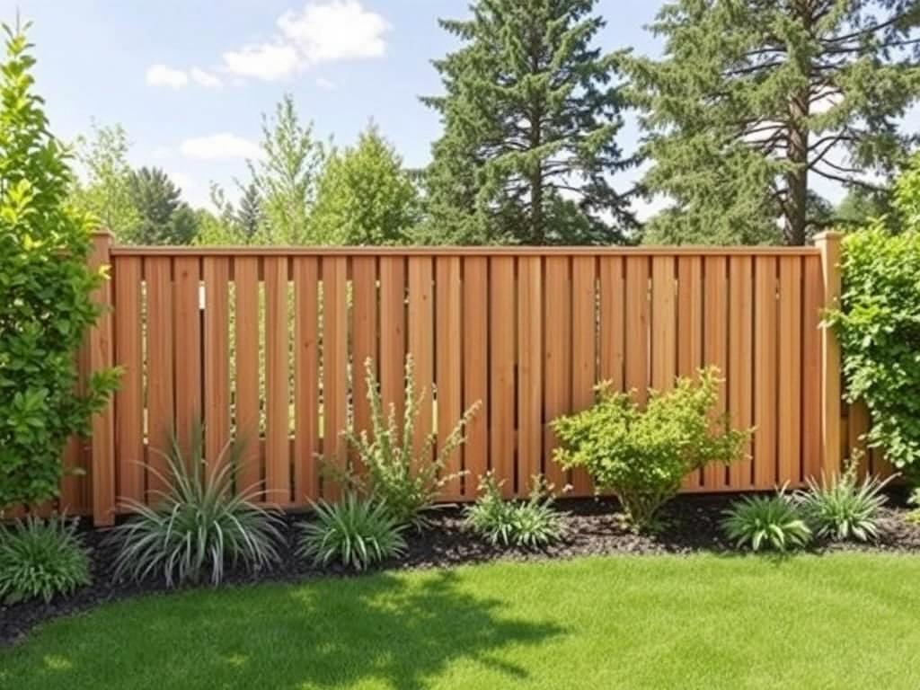 Scandinavian Fence Design: Function and Simplicity. Integración con el paisaje y las plantas
