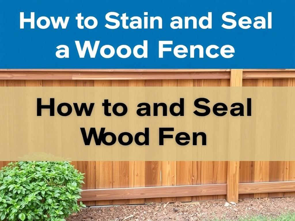 How to Stain and Seal a Wood Fence. Recapitulación rápida del proceso