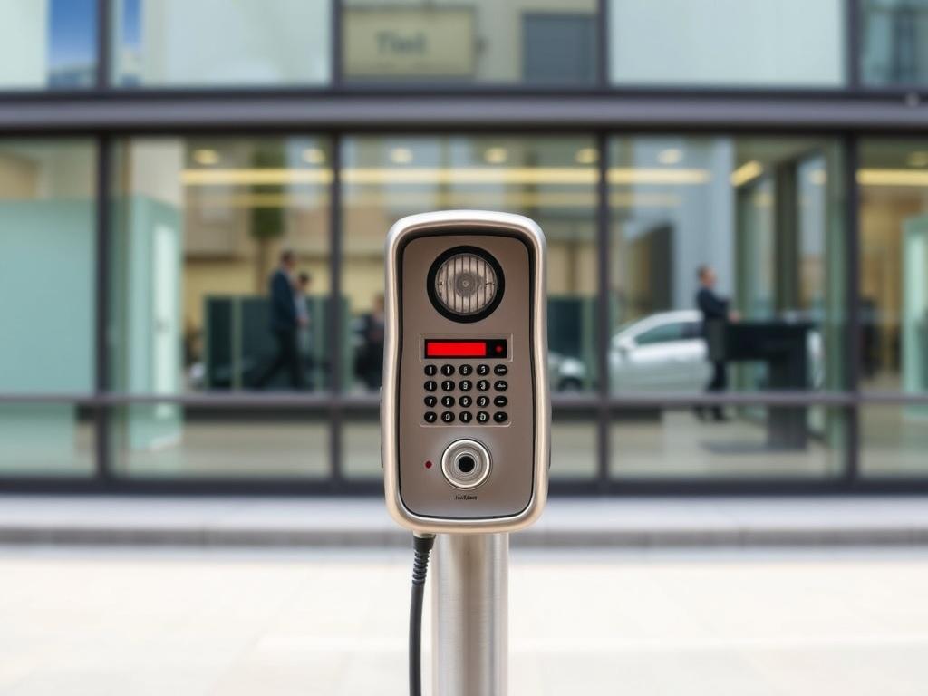 Intercom as an Important Element of Modern Urban Lifeфото