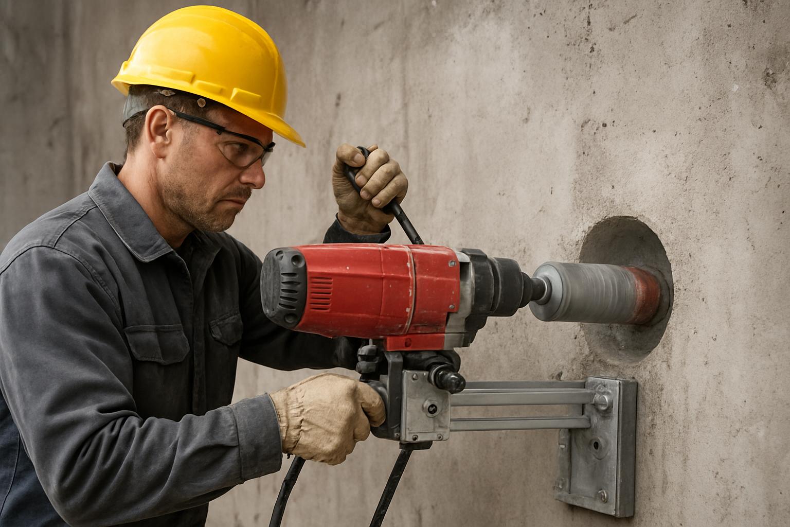 установка алмазного буренияфото