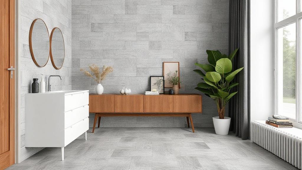 Keramin Trend tile in interior design.фото